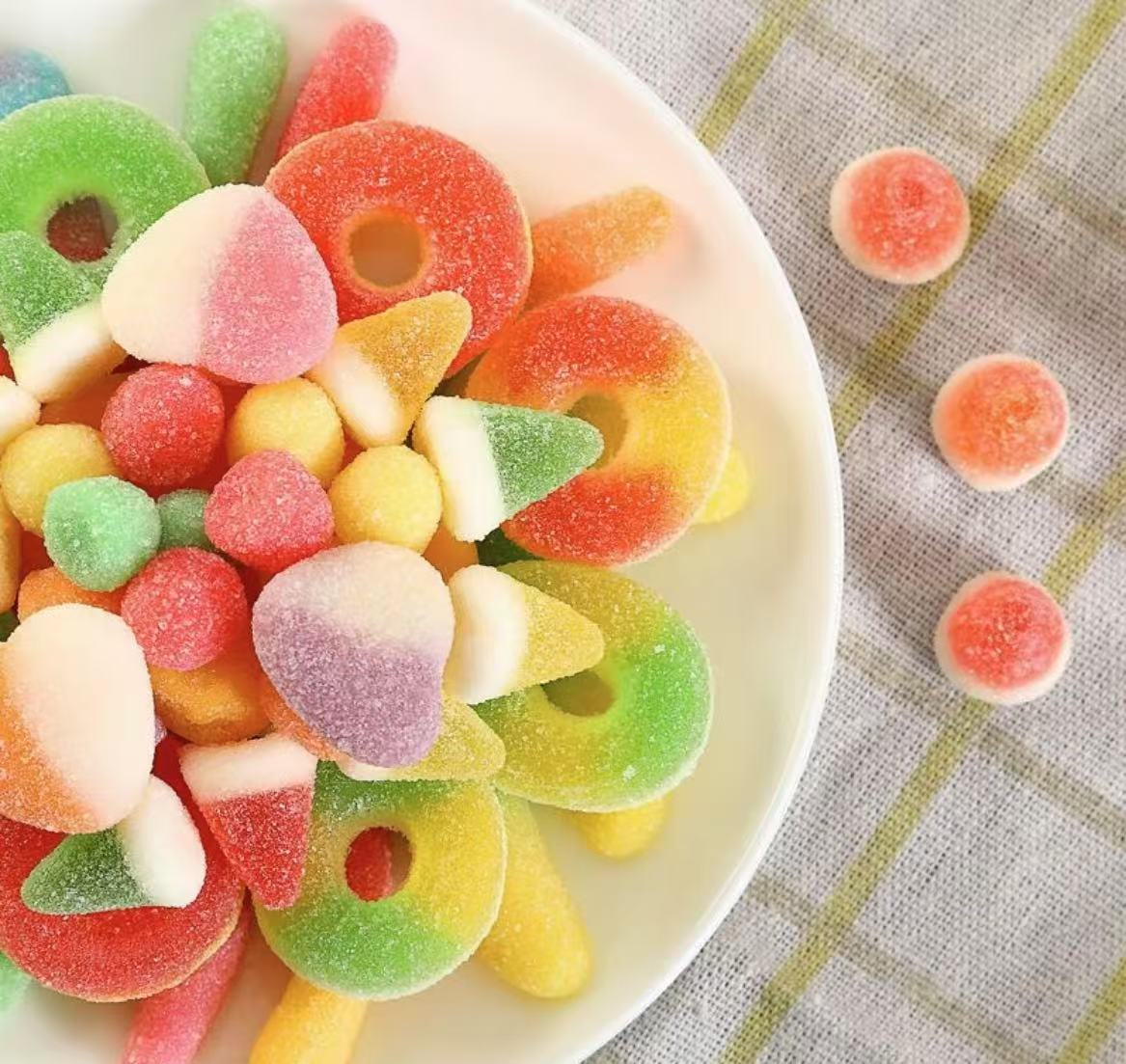 Magnesium glycinate gummy candies